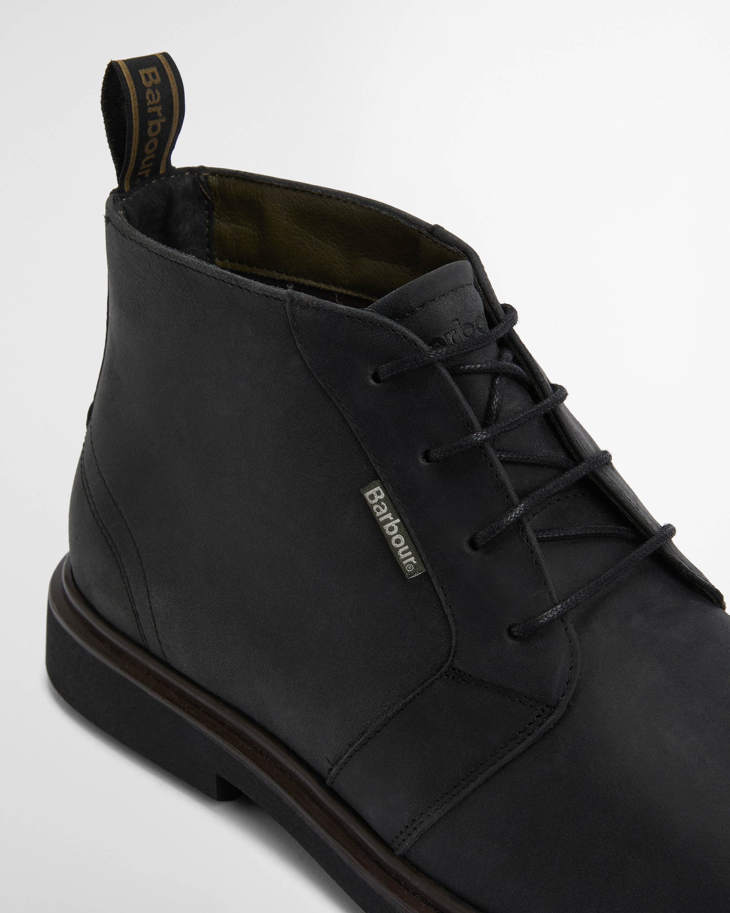 Barbour Meays Mens Chukka Boots - Black | CHO | Designer Mens Boots