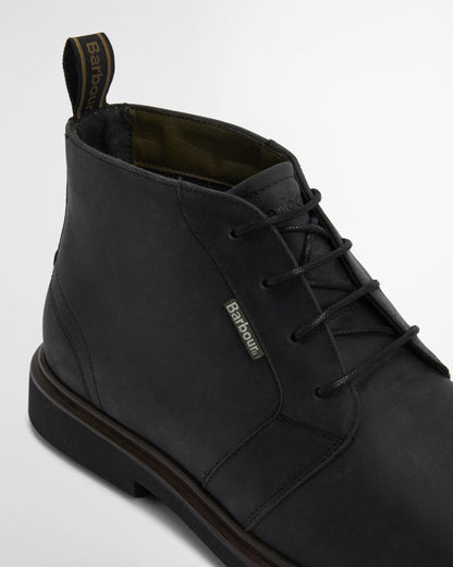 Barbour Meays Mens Chukka Boots - Black | CHO | Designer Mens Boots