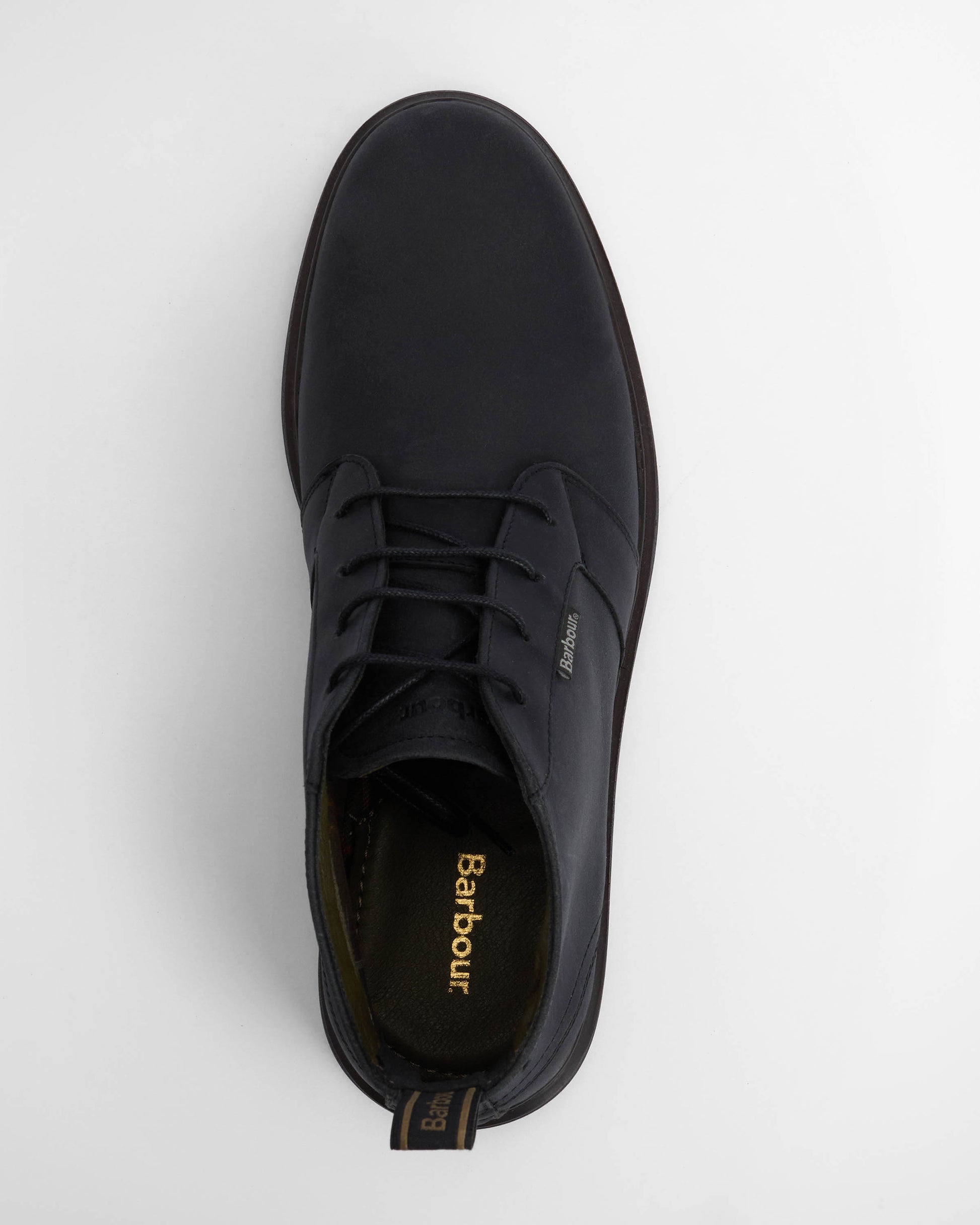 Barbour Meays Mens Chukka Boots - Black | CHO | Designer Mens Boots