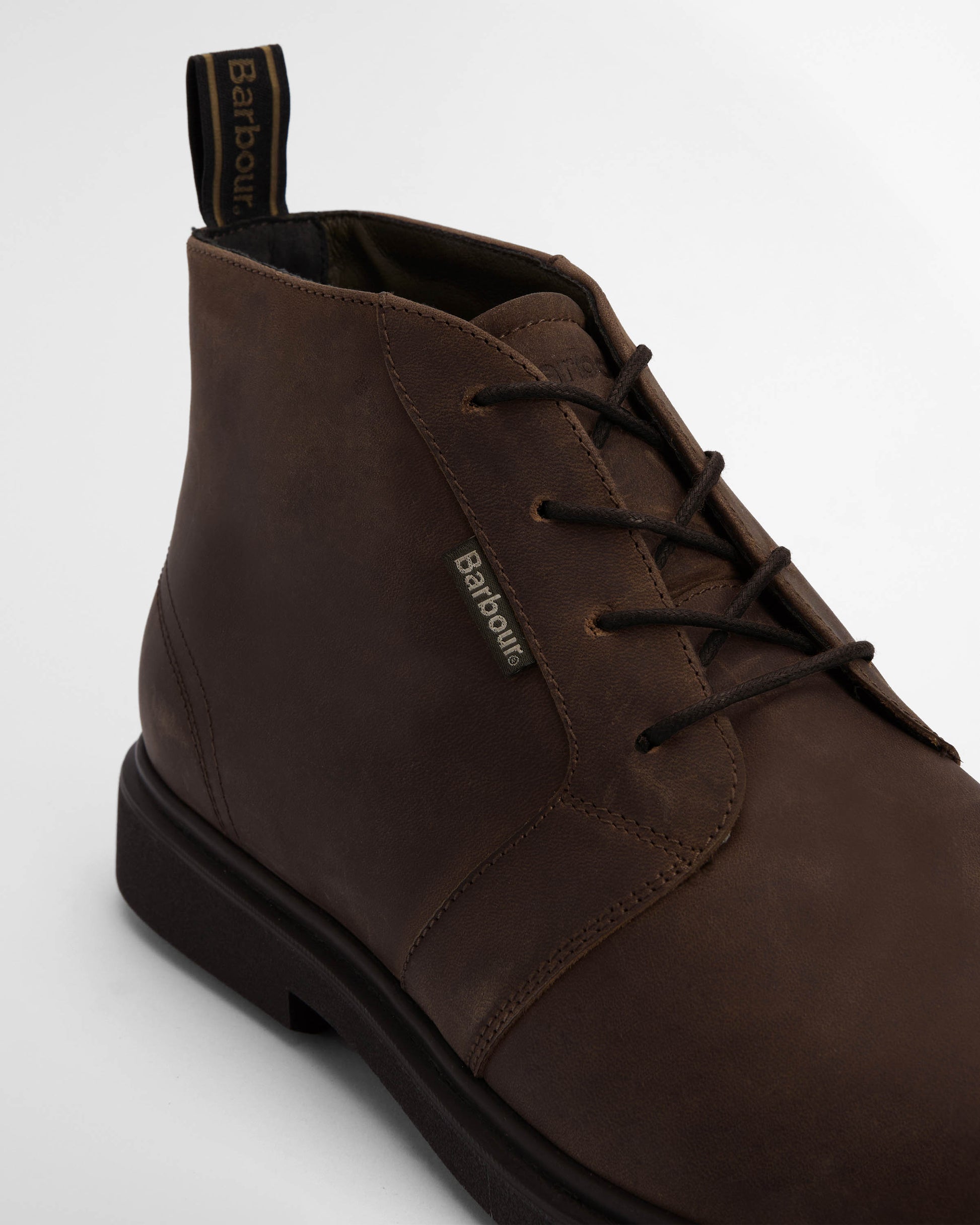 Barbour Meays Mens Chukka Boots - Dark Brown | CHO | Designer Mens Boots