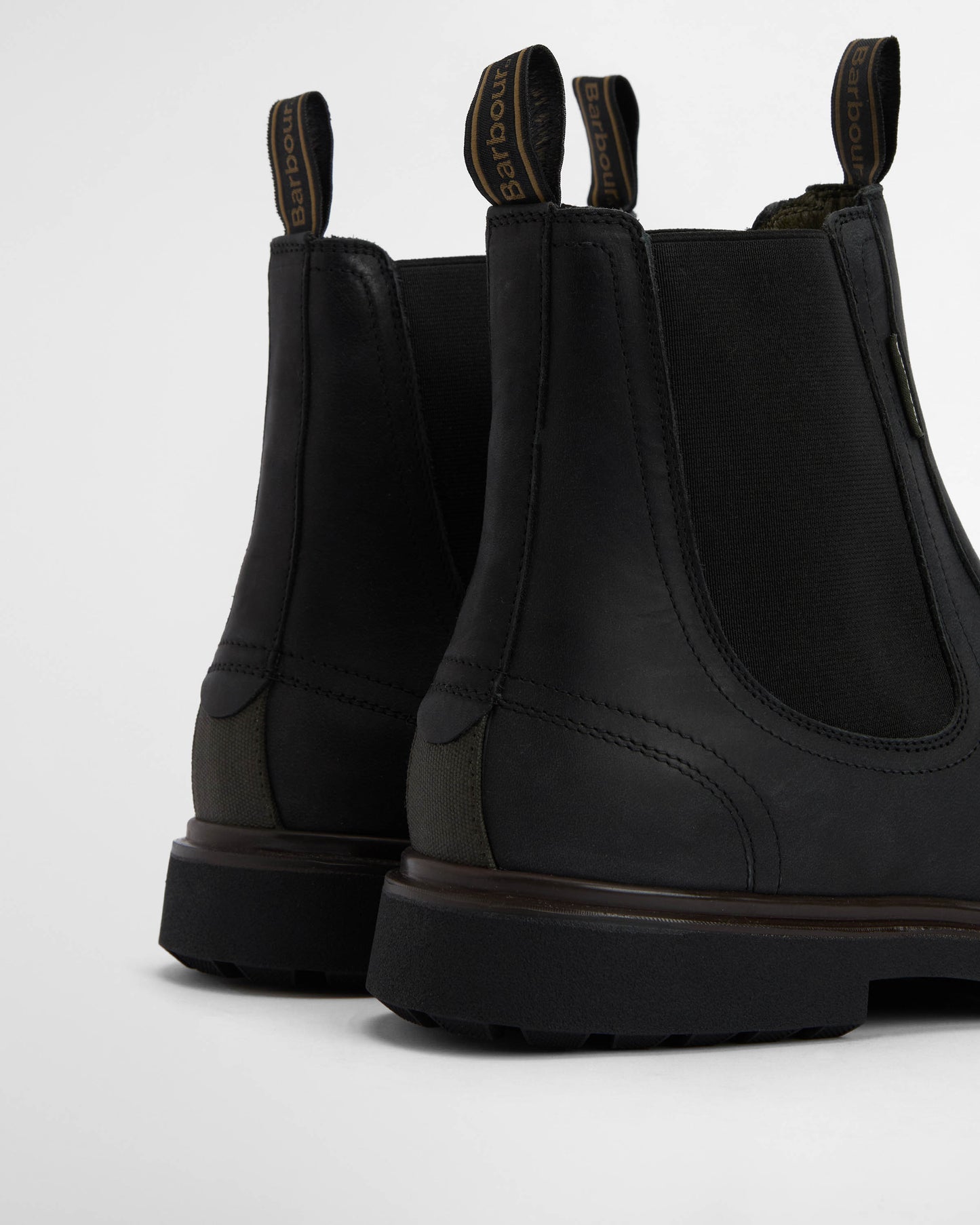 Barbour Hale Mens Chelsea Boots - Black | CHO | Designer Mens Boots