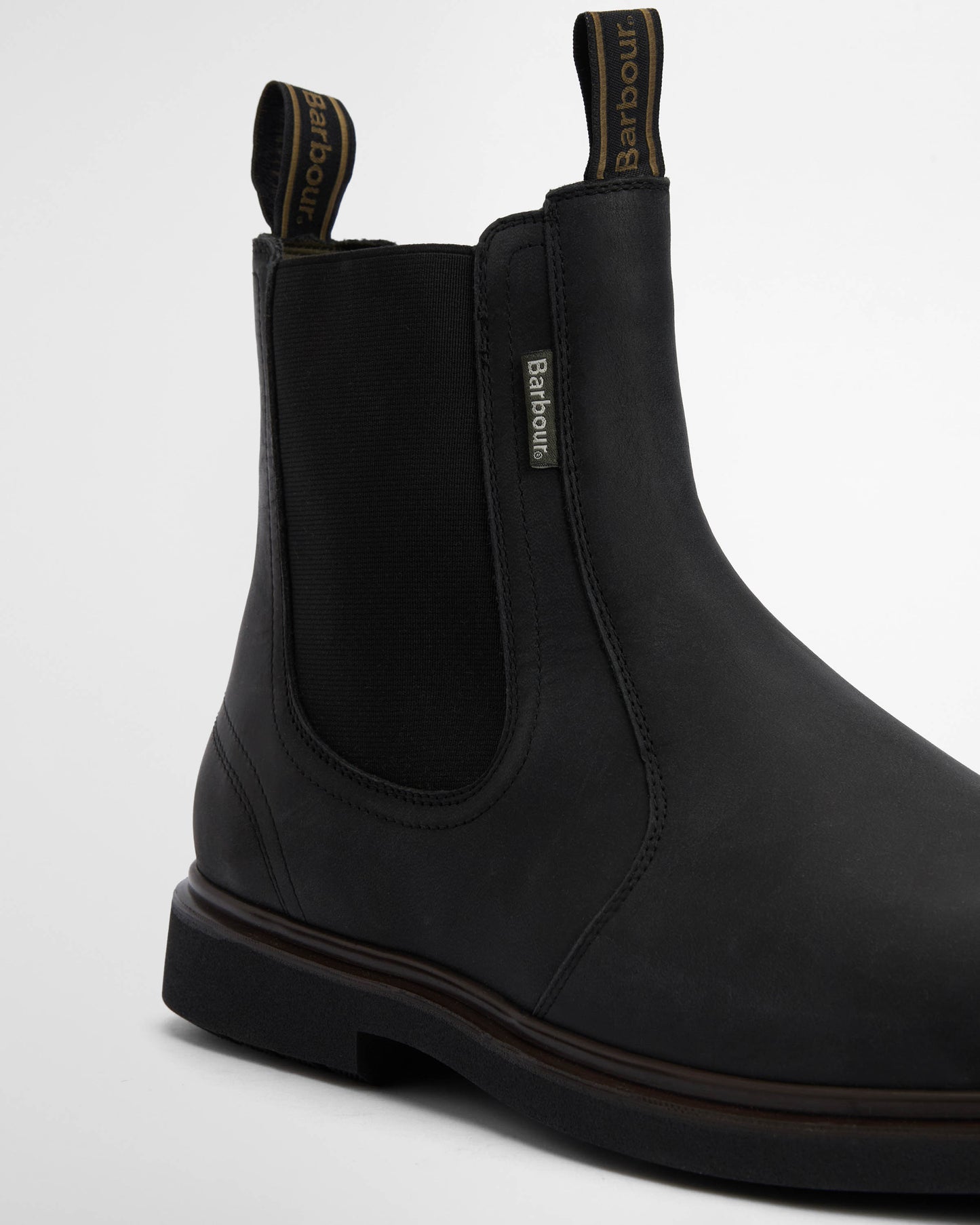 Barbour Hale Mens Chelsea Boots - Black | CHO | Designer Mens Boots