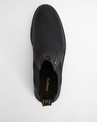 Barbour Hale Mens Chelsea Boots - Black | CHO | Designer Mens Boots