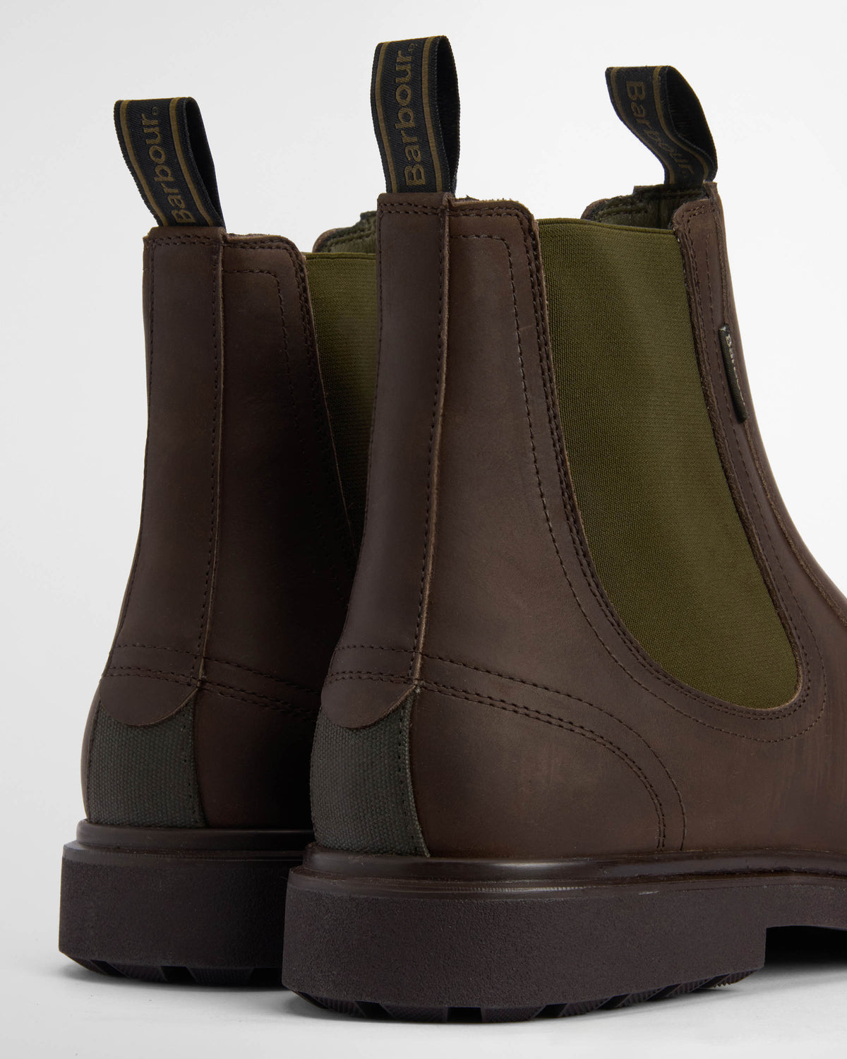 Barbour Hale Mens Chelsea Boots - Dark Brown | CHO | Designer Mens Boots