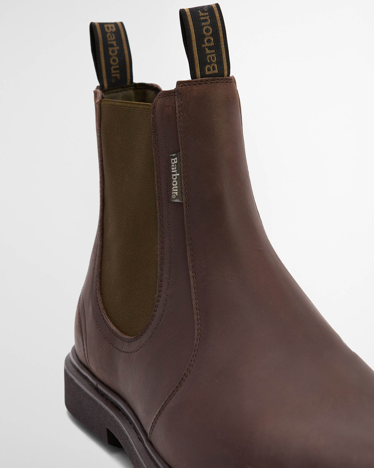 Barbour Hale Mens Chelsea Boots - Dark Brown | CHO | Designer Mens Boots