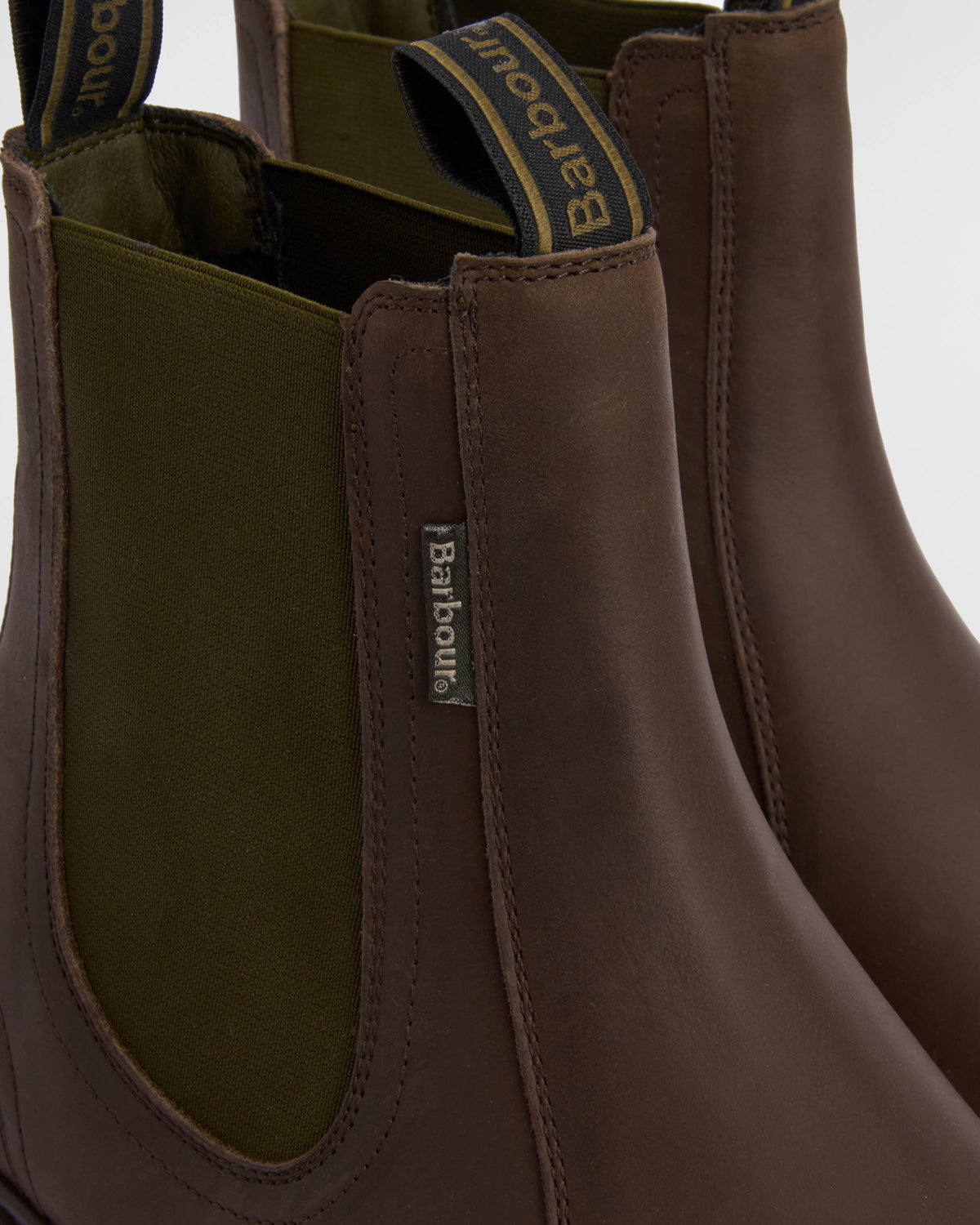 Barbour Hale Mens Chelsea Boots - Dark Brown | CHO | Designer Mens Boots
