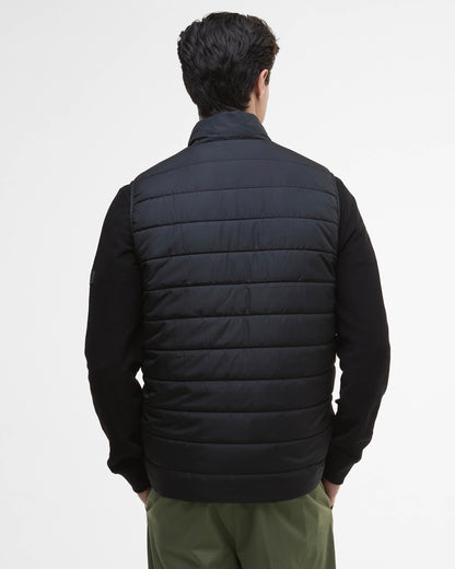 Barbour International Aldon Mens Quilted Gilet - Black