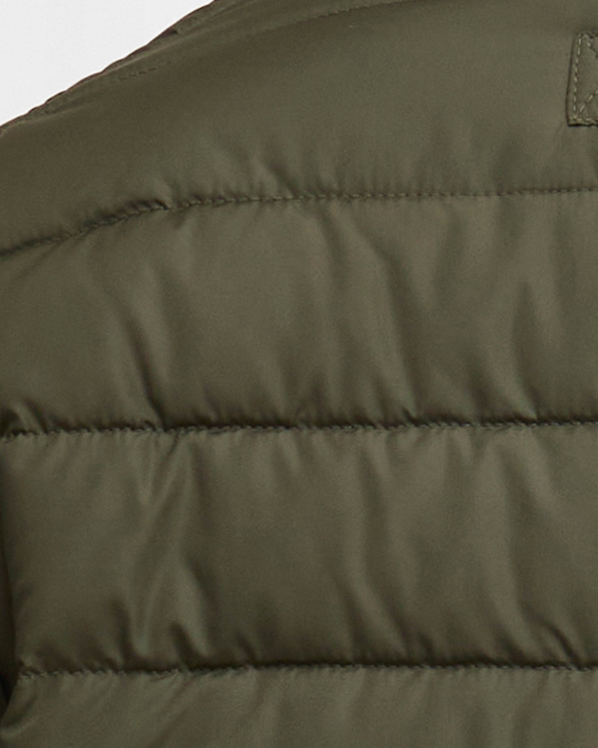 Barbour Broughton Mens Quilted Gilet - Deep Olive | CHO | Designer Mens Padded Gilets