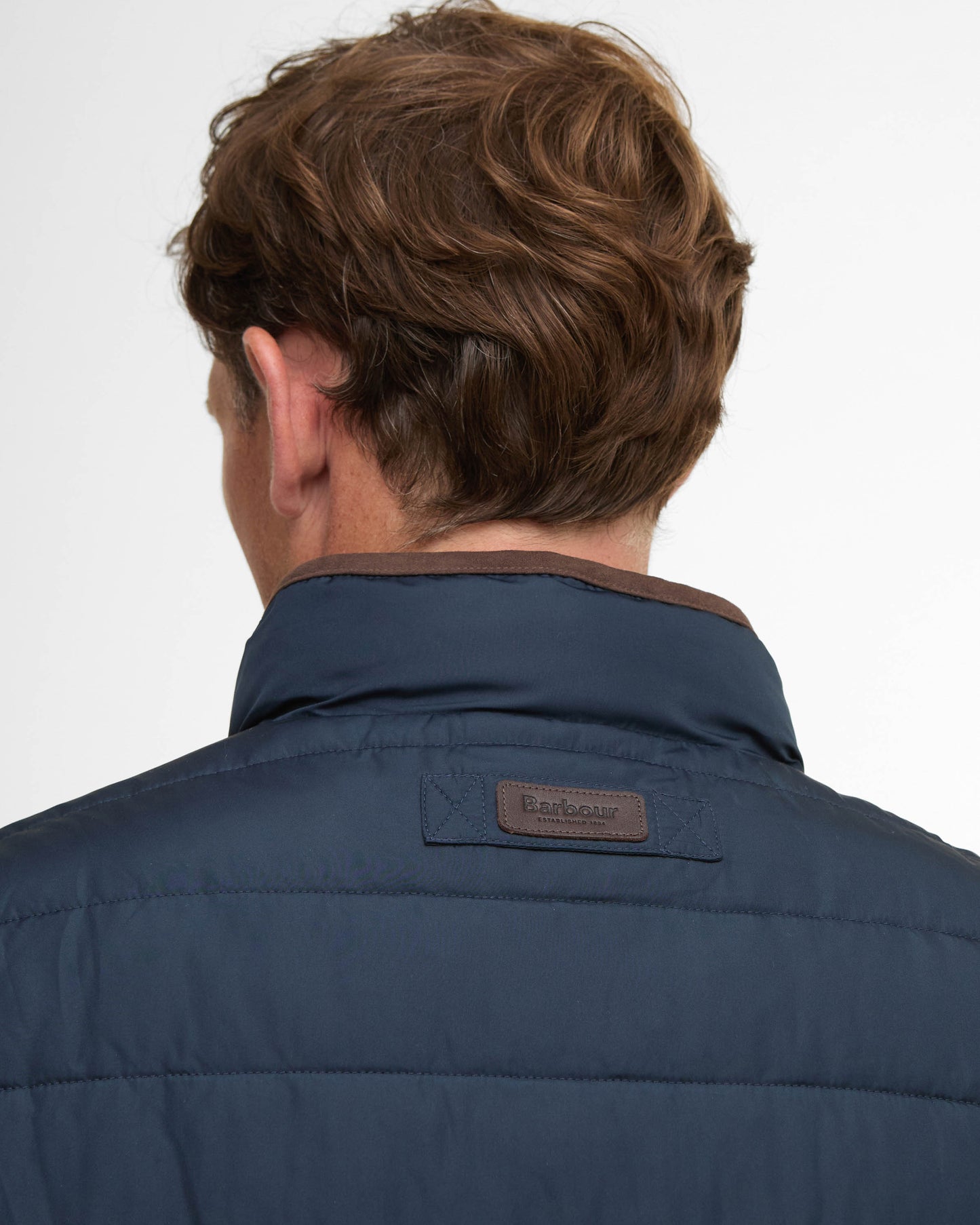 Barbour Broughton Mens Quilted Gilet - Navy | CHO | Designer Mens Padded Gilets