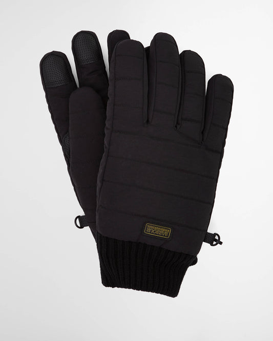 Barbour International Peak Legacy Mens Gloves - Black/Shadow