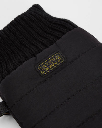 Barbour International Peak Legacy Mens Gloves - Black/Shadow