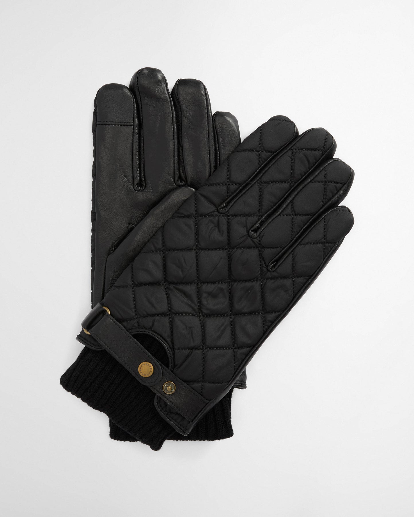 Barbour Singsby Mens Waterproof Gloves - Black | CHO | Designer Mens Gloves