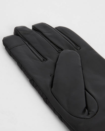 Barbour Singsby Mens Waterproof Gloves - Black | CHO | Designer Mens Gloves