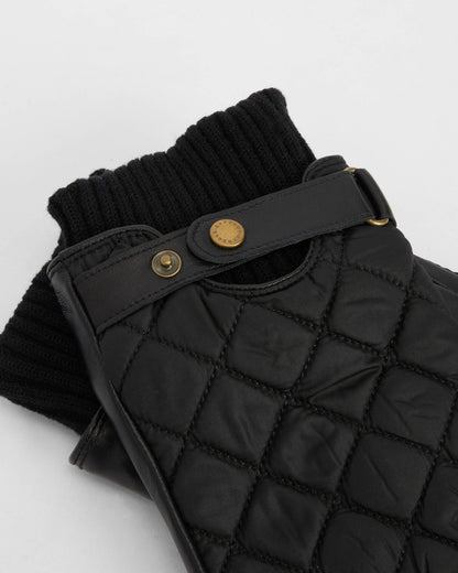 Barbour Singsby Mens Waterproof Gloves - Black | CHO | Designer Mens Gloves