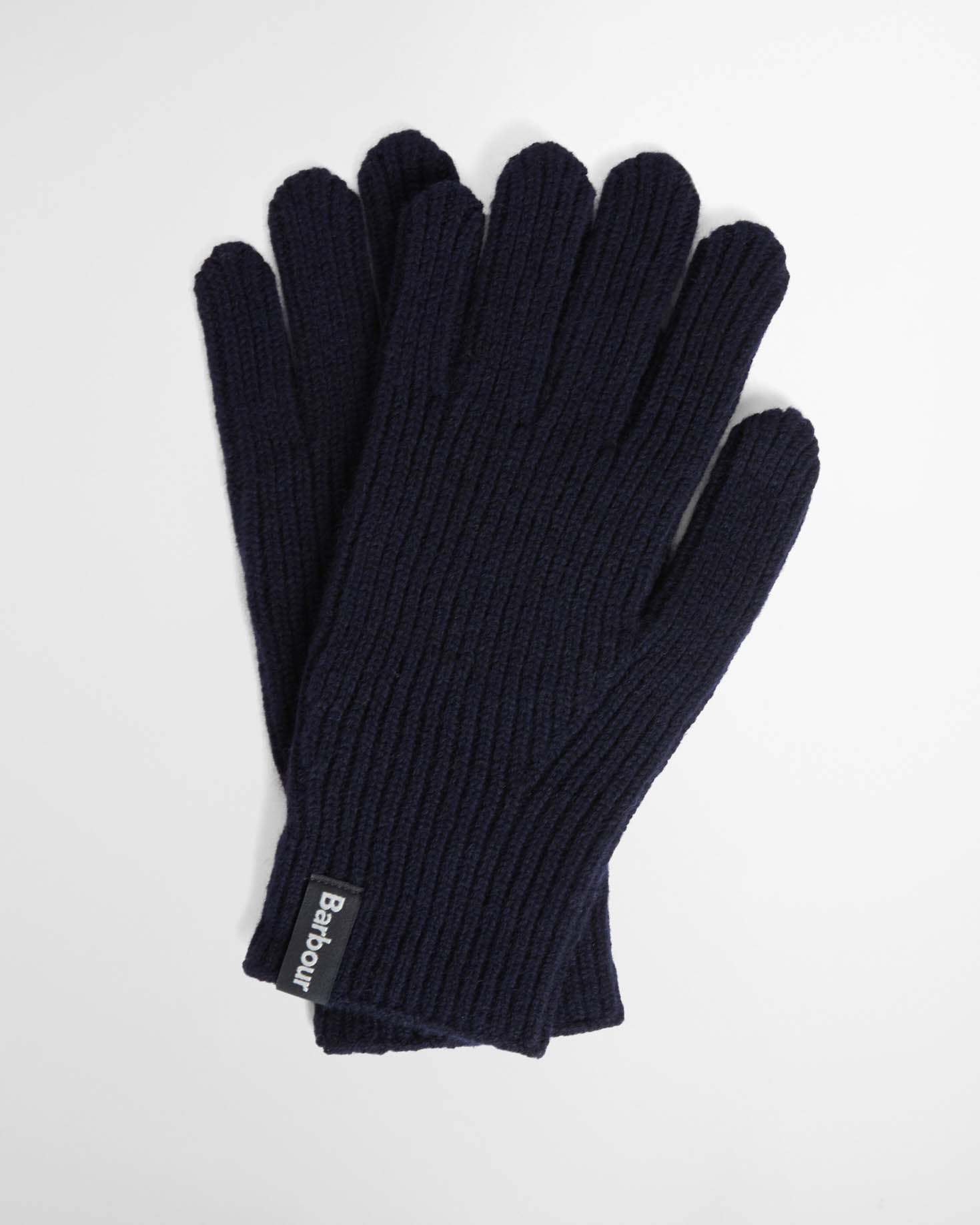Barbour Danforth Mens Knitted Gloves - Navy | CHO | Designer Mens Gloves