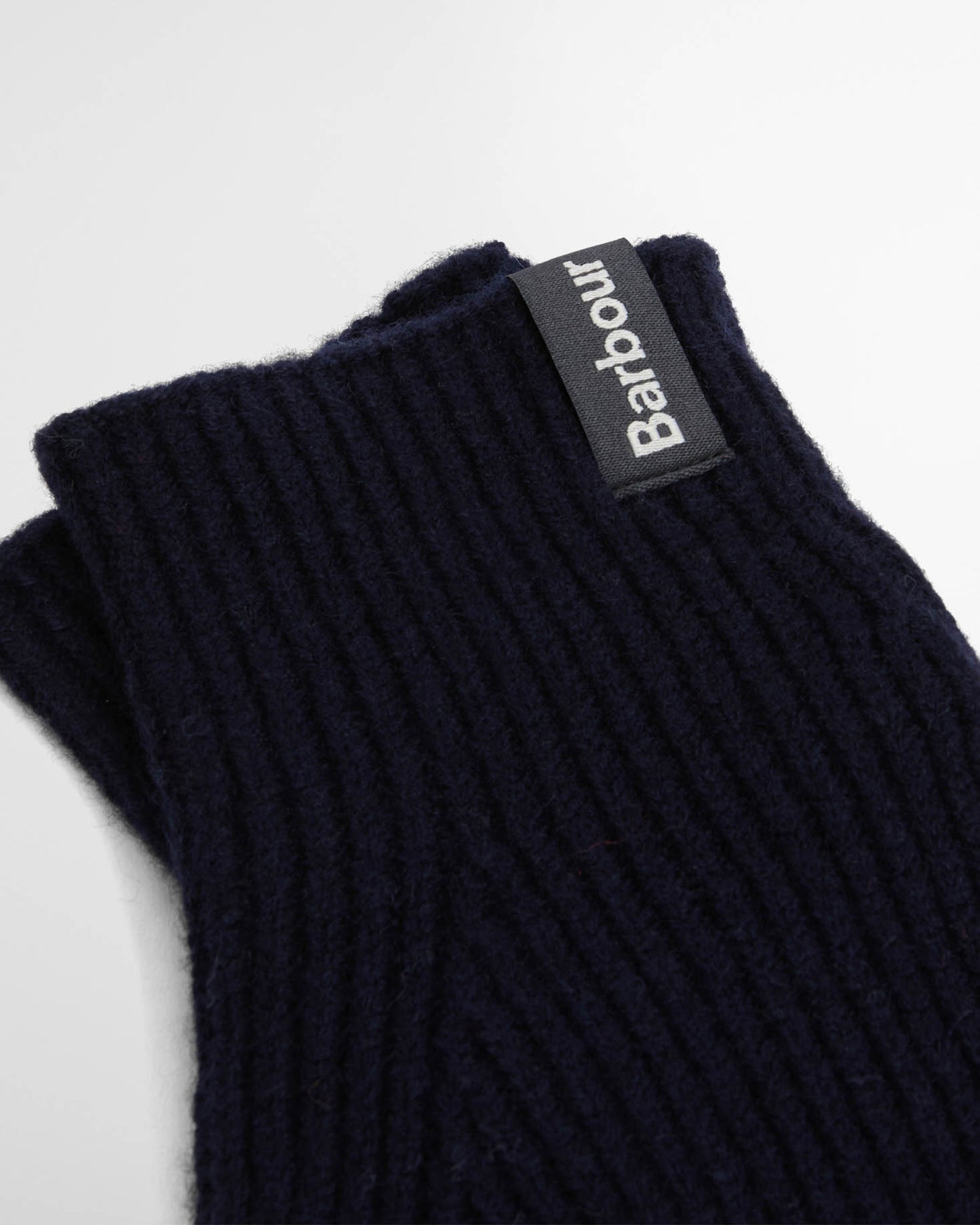 Barbour Danforth Mens Knitted Gloves - Navy | CHO | Designer Mens Gloves