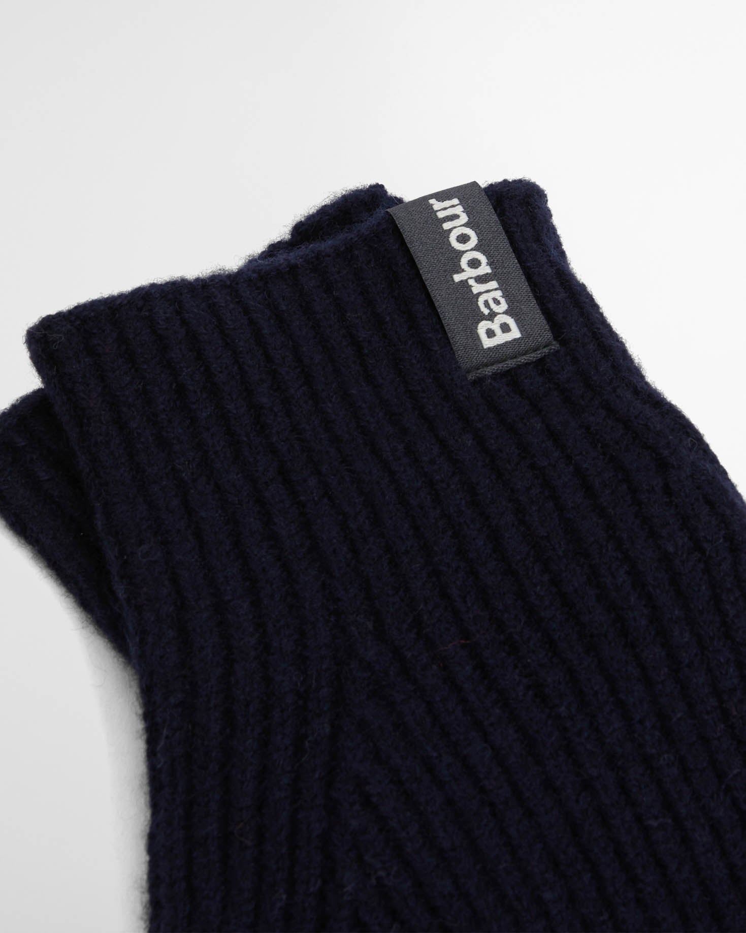 Barbour Danforth Mens Knitted Gloves - Navy | CHO | Designer Mens Gloves