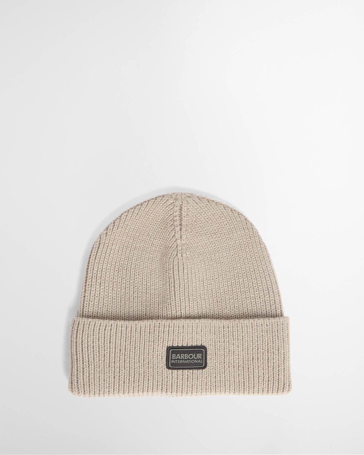 Barbour International Sweeper Legacy Mens Beanie & Scarf Gift Set - Concrete | CHO | Designer Mens Gift Sets