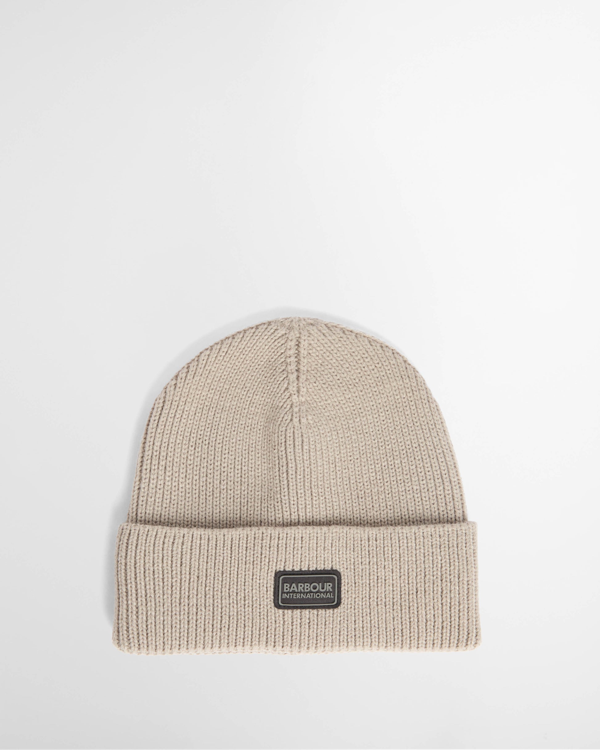 Barbour International Sweeper Legacy Mens Beanie & Scarf Gift Set - Concrete | CHO | Designer Mens Gift Sets