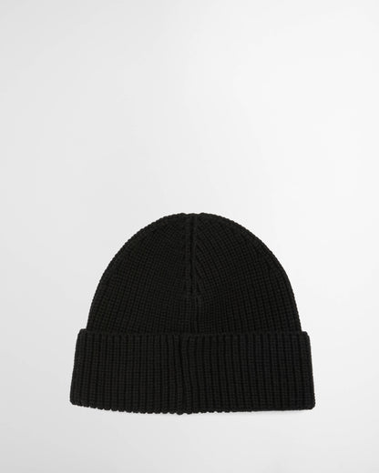 Barbour International Sweeper Mens Beanie & Scarf Gift Set - Black | CHO | Designer Mens Beanies