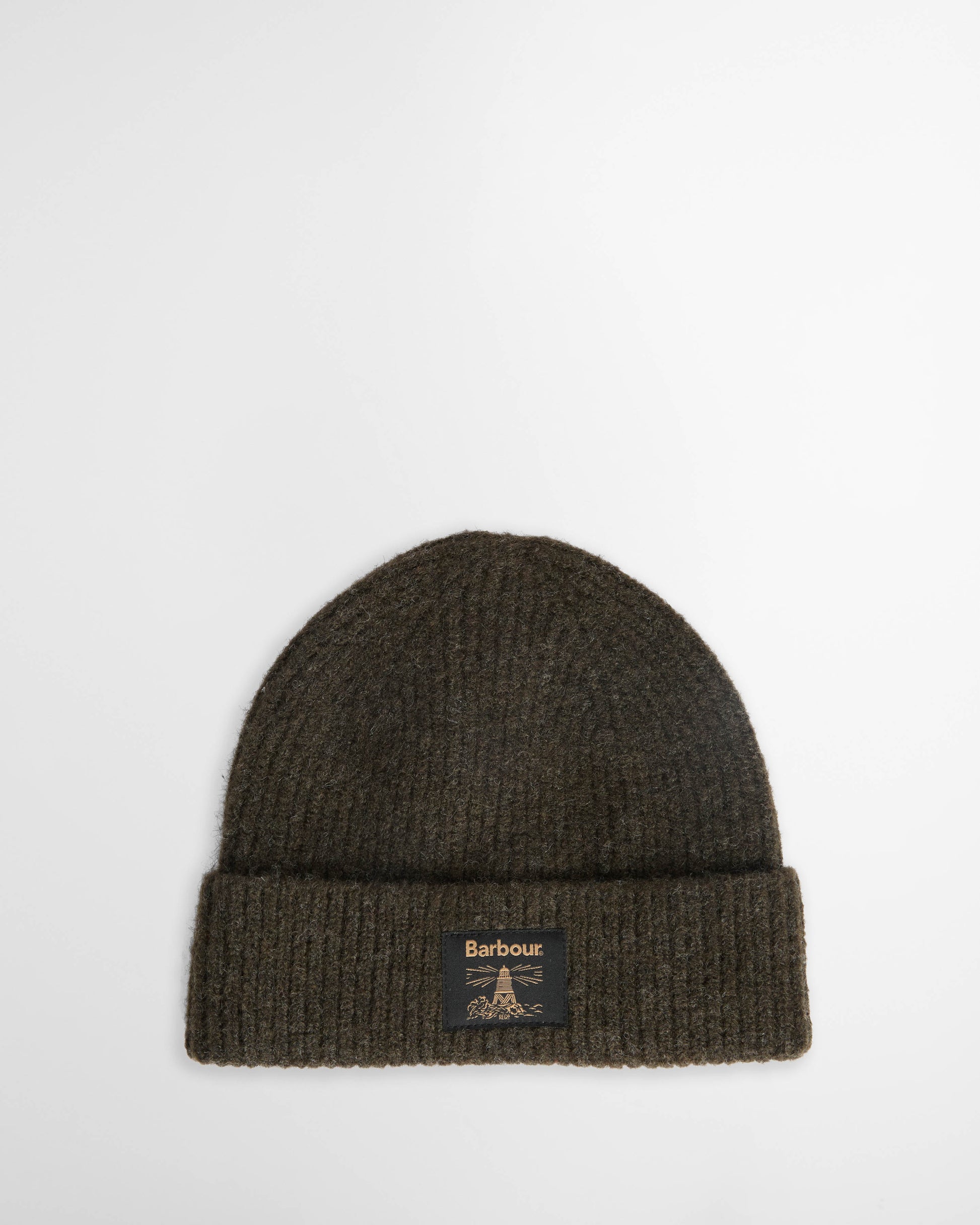 Barbour Westerdale Mens Beanie & Scarf Gift Set - Olive/Navy | CHO | Designer Mens Clothing Accessories