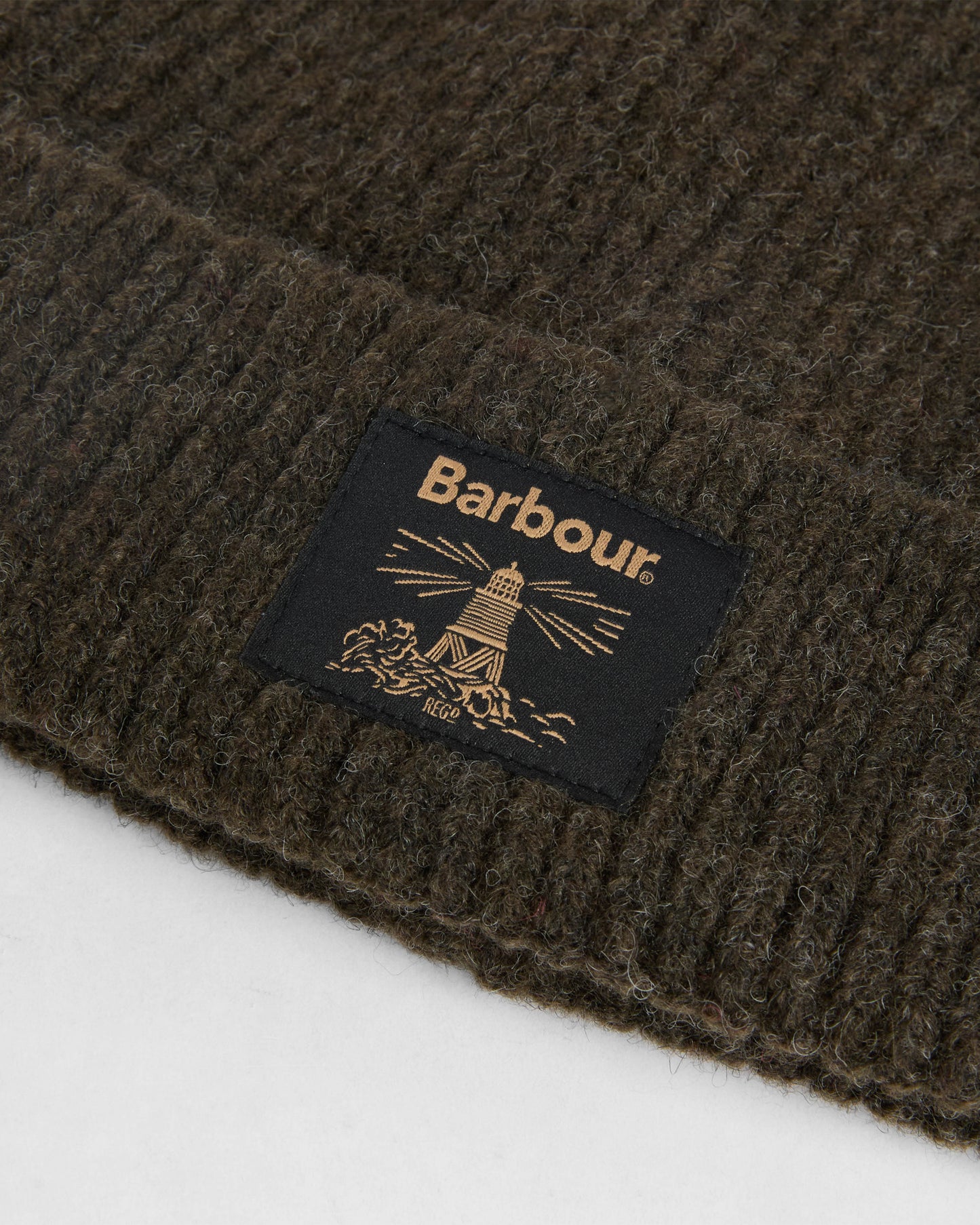 Barbour Westerdale Mens Beanie & Scarf Gift Set - Olive/Navy | CHO | Designer Mens Clothing Accessories