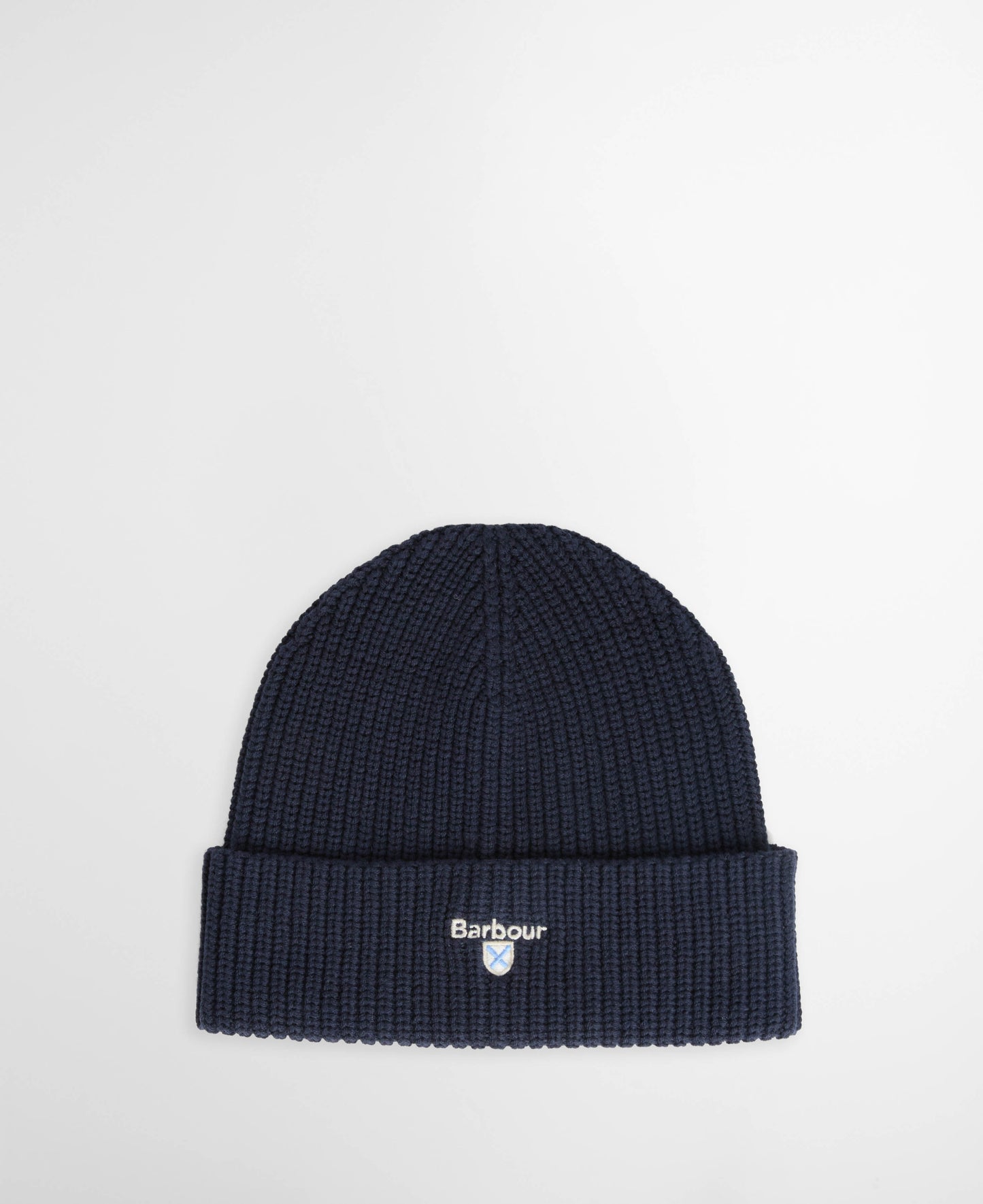 Barbour Cascade Mens Beanie & Scarf Set - Navy
