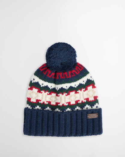 Barbour Kane Mens Knitted Beanie & Scarf Gift Set - Evergreen