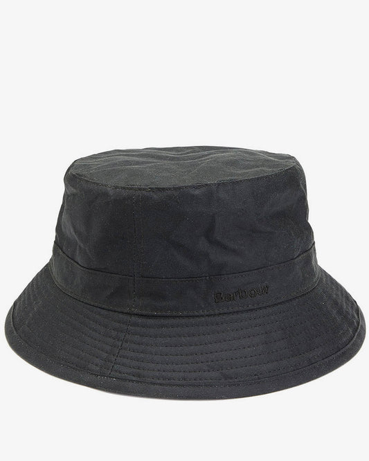 Barbour Mens Wax Bucket Hat - Sage