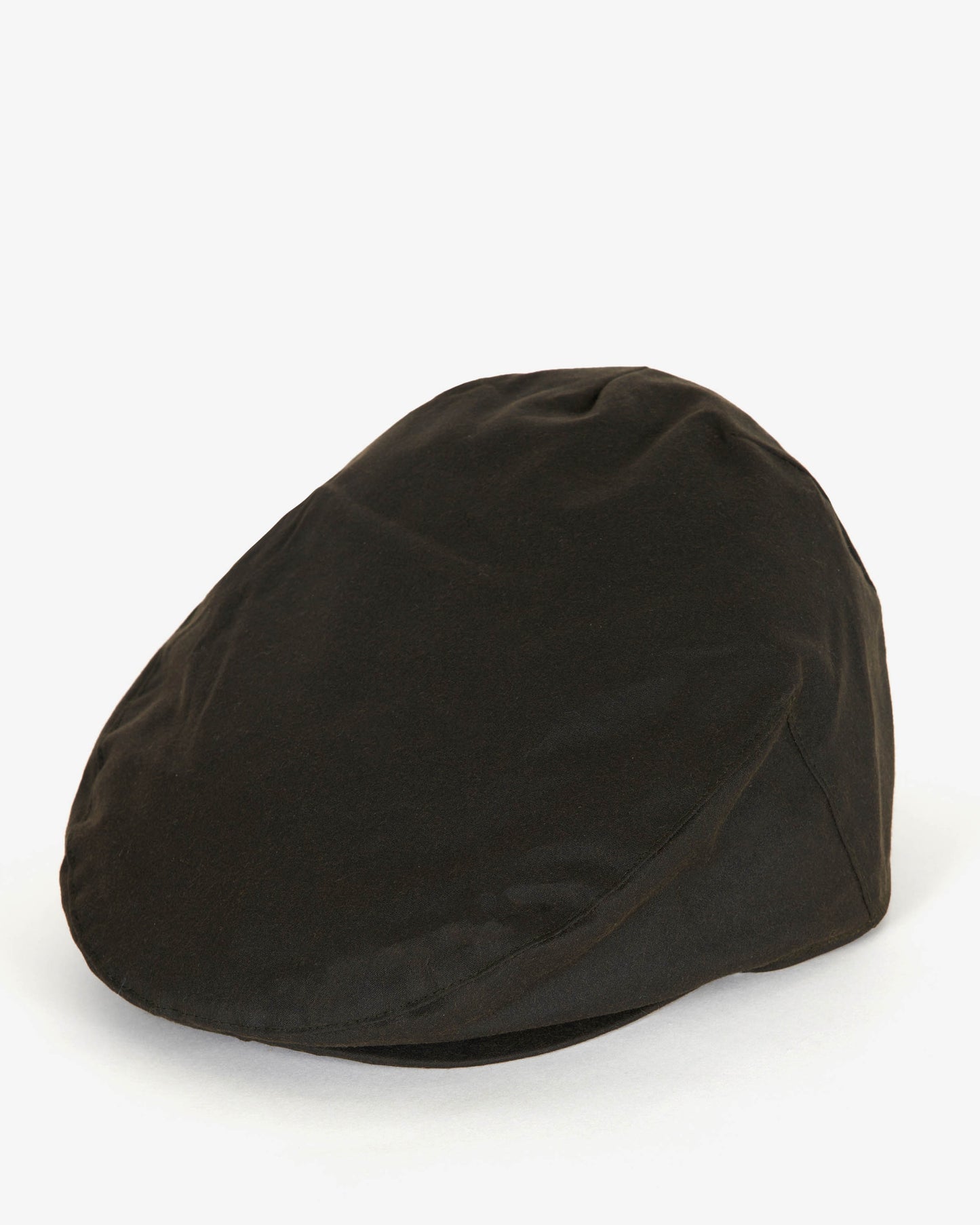 Barbour Mens Wax Flat Cap - Olive