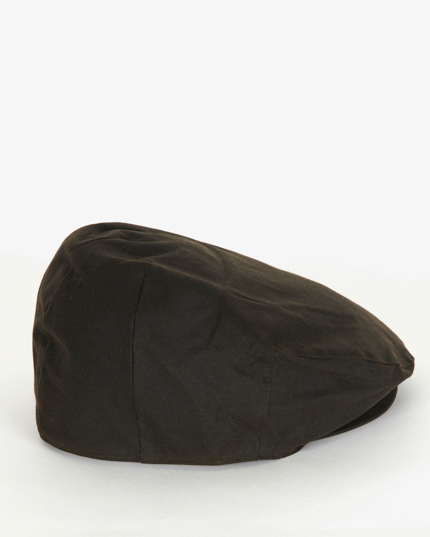 Barbour Mens Wax Flat Cap - Olive
