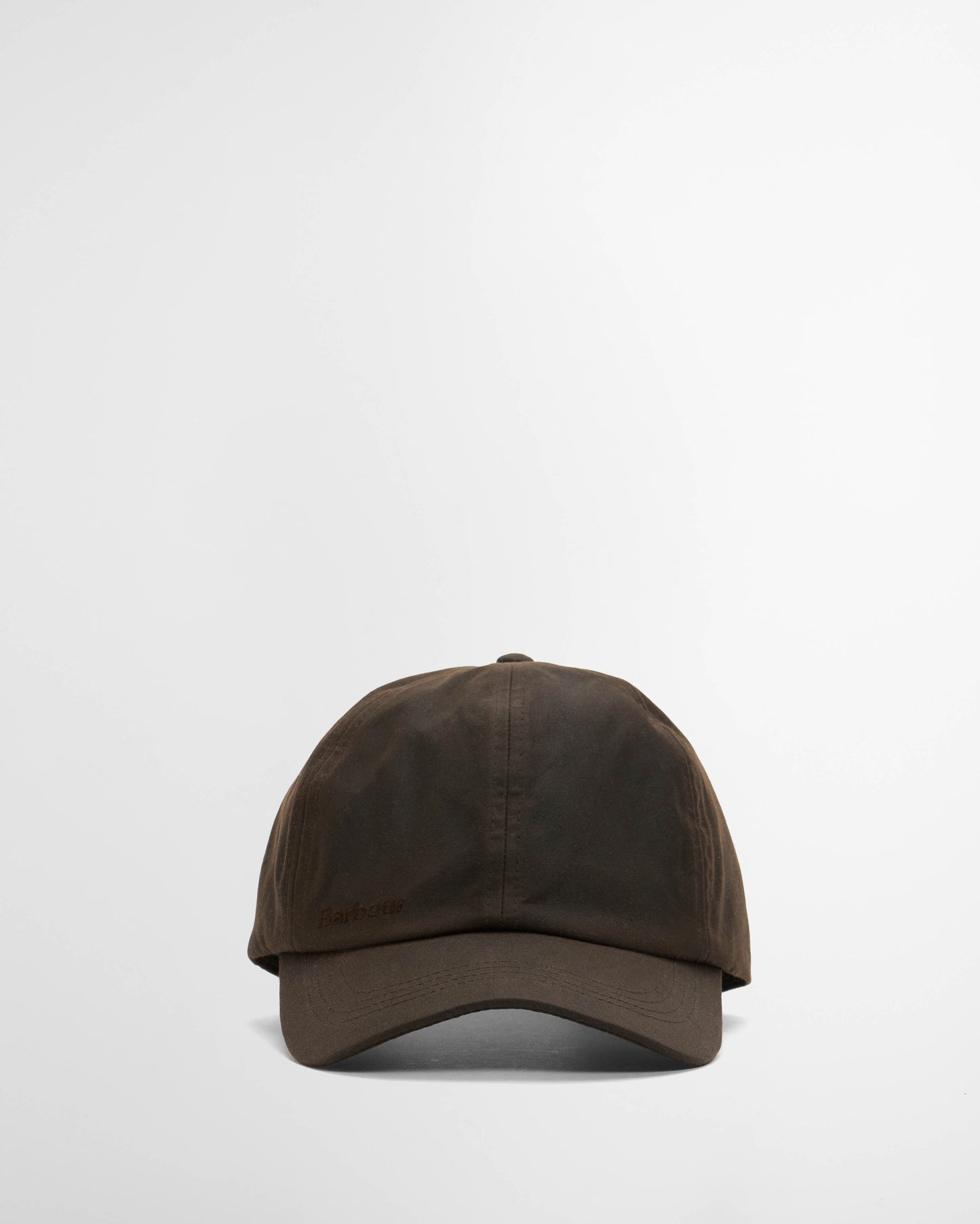 Barbour Mens Wax Sports Cap - Dark Brown | CHO | Designer Mens Baseball Caps