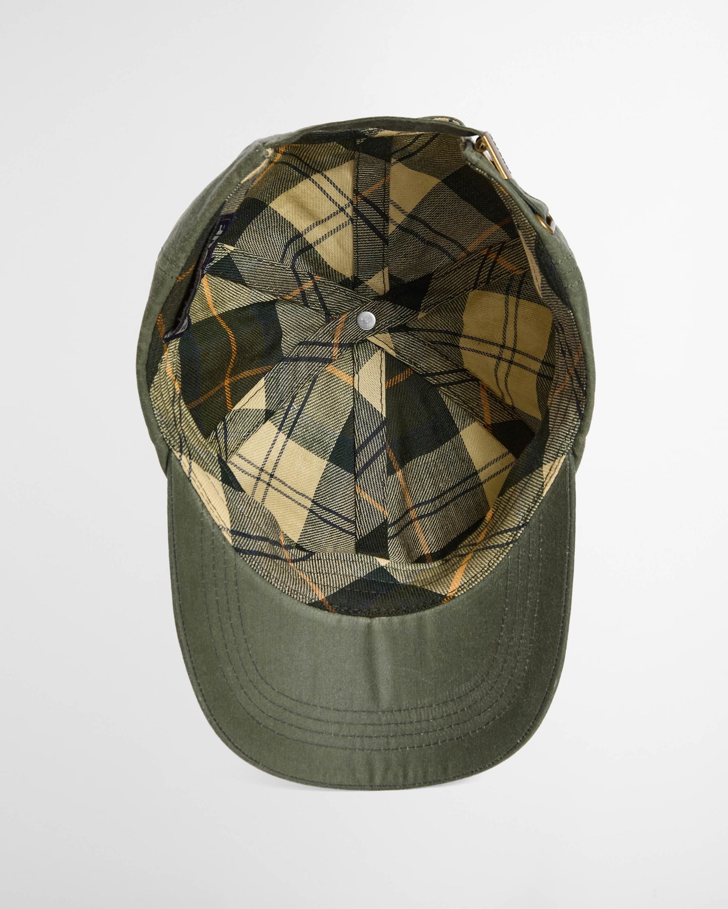 Barbour Mens Wax Sports Cap - Light Moss | CHO | Designer Mens Baseball Caps