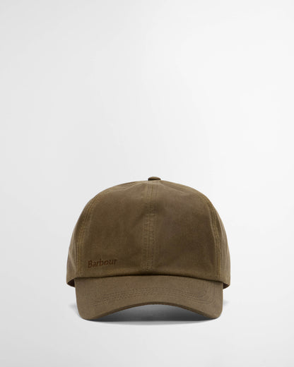 Barbour Mens Wax Sports Cap - Beech | CHO | Designer Mens Baseball Caps