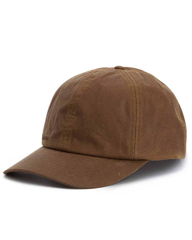 Barbour Mens Wax Sports Cap - Tan