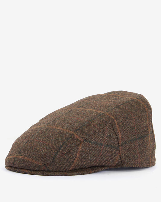 Barbour Crieff Mens Flat Cap - Brown