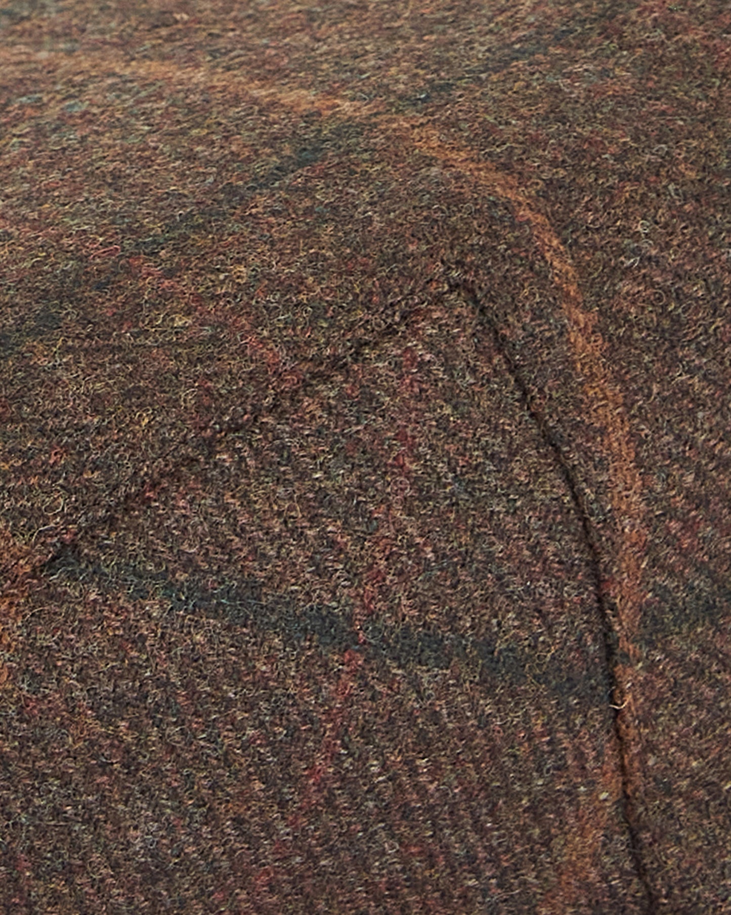 Barbour Crieff Mens Flat Cap - Brown