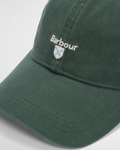 Barbour Cascade Mens Sports Cap - Sycamore Green | CHO | Designer Mens Baseball Caps