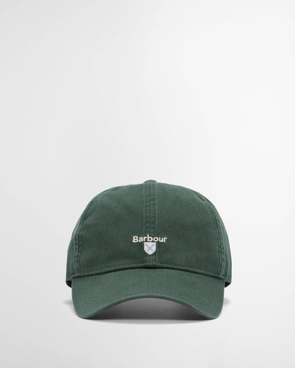 Barbour Cascade Mens Sports Cap - Sycamore Green | CHO | Designer Mens Baseball Caps