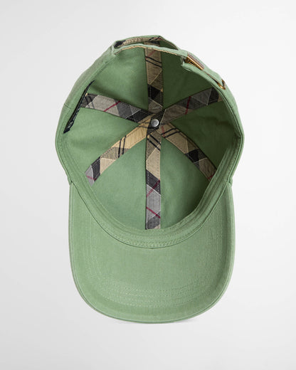 Barbour Cascade Mens Sports Cap - Loden Green | CHO | Designer Mens Baseball Caps
