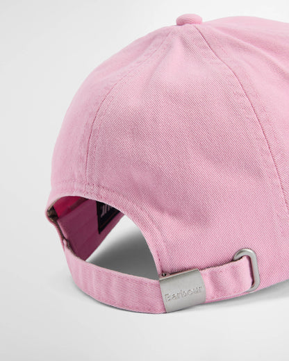 Barbour Cascade Mens Sports Cap - Pink | CHO | Designer Mens Baseball Caps