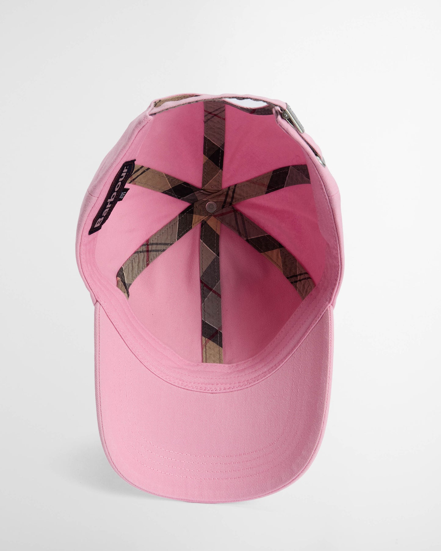 Barbour Cascade Mens Sports Cap - Pink | CHO | Designer Mens Baseball Caps