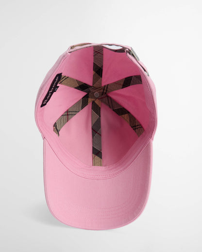 Barbour Cascade Mens Sports Cap - Pink | CHO | Designer Mens Baseball Caps