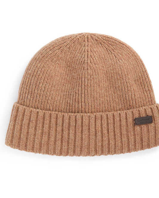 Barbour Carlton Mens Beanie - Military Brown