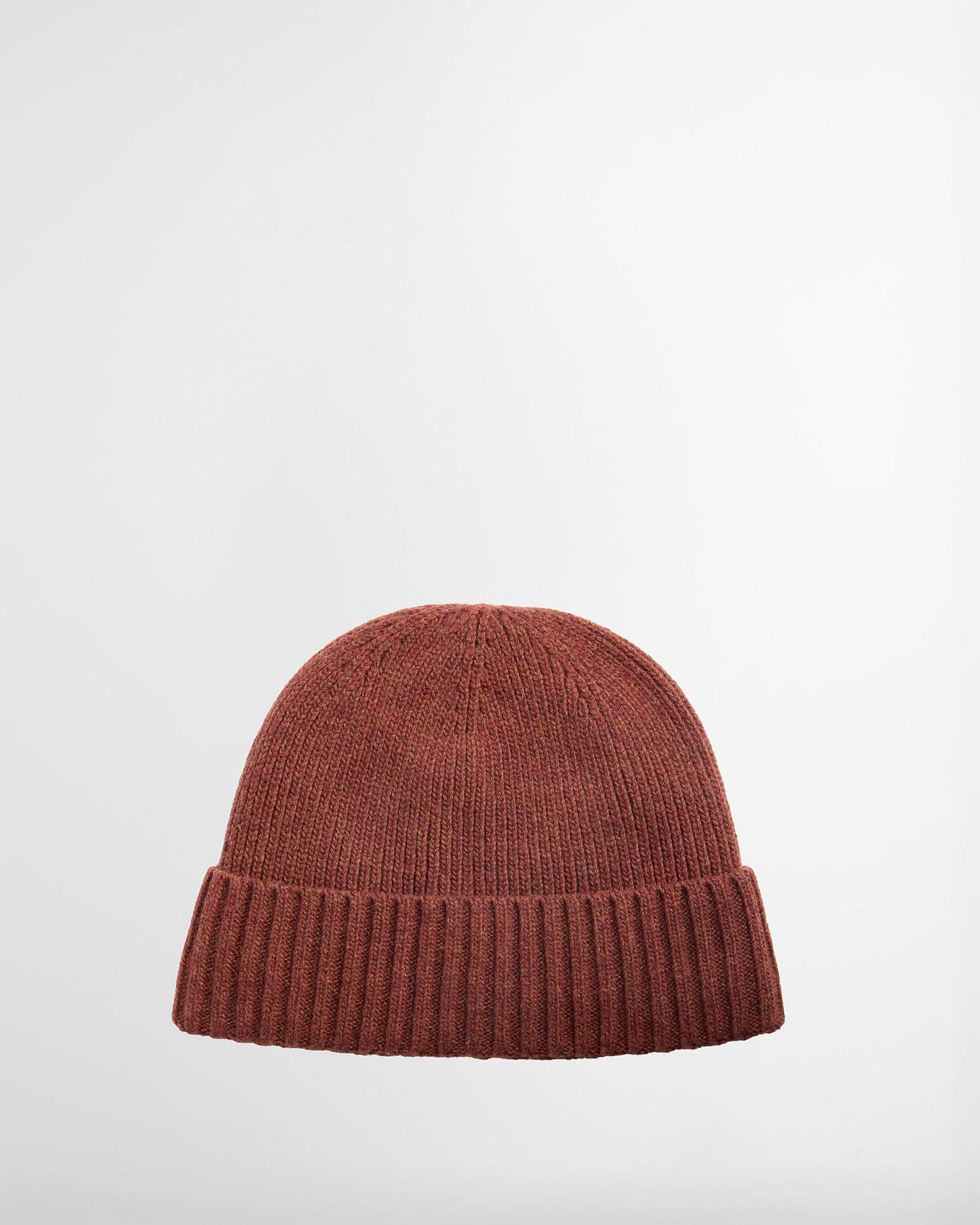 Barbour Carlton Mens Beanie - Rust, back