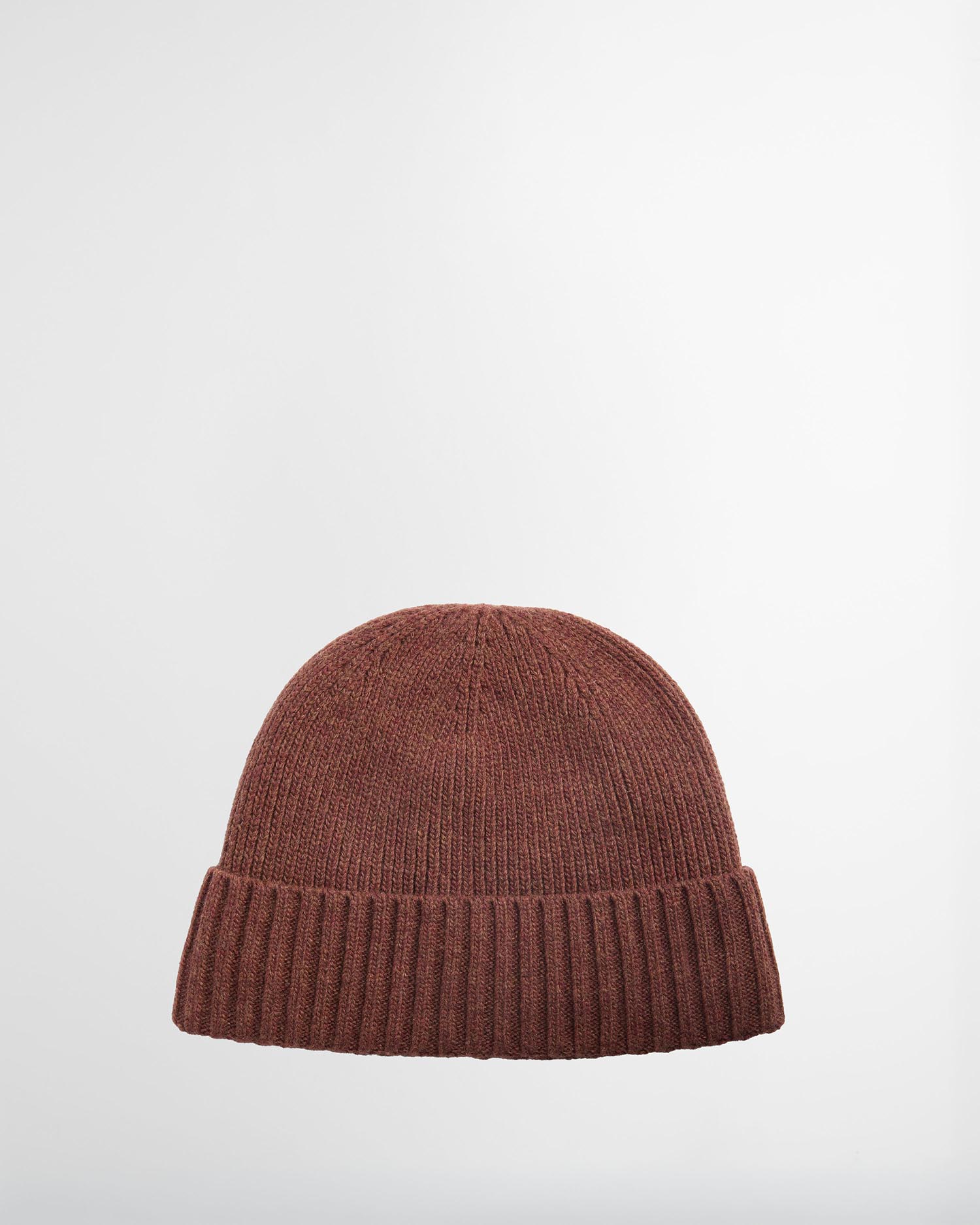 Barbour Carlton Mens Beanie - Rust, back