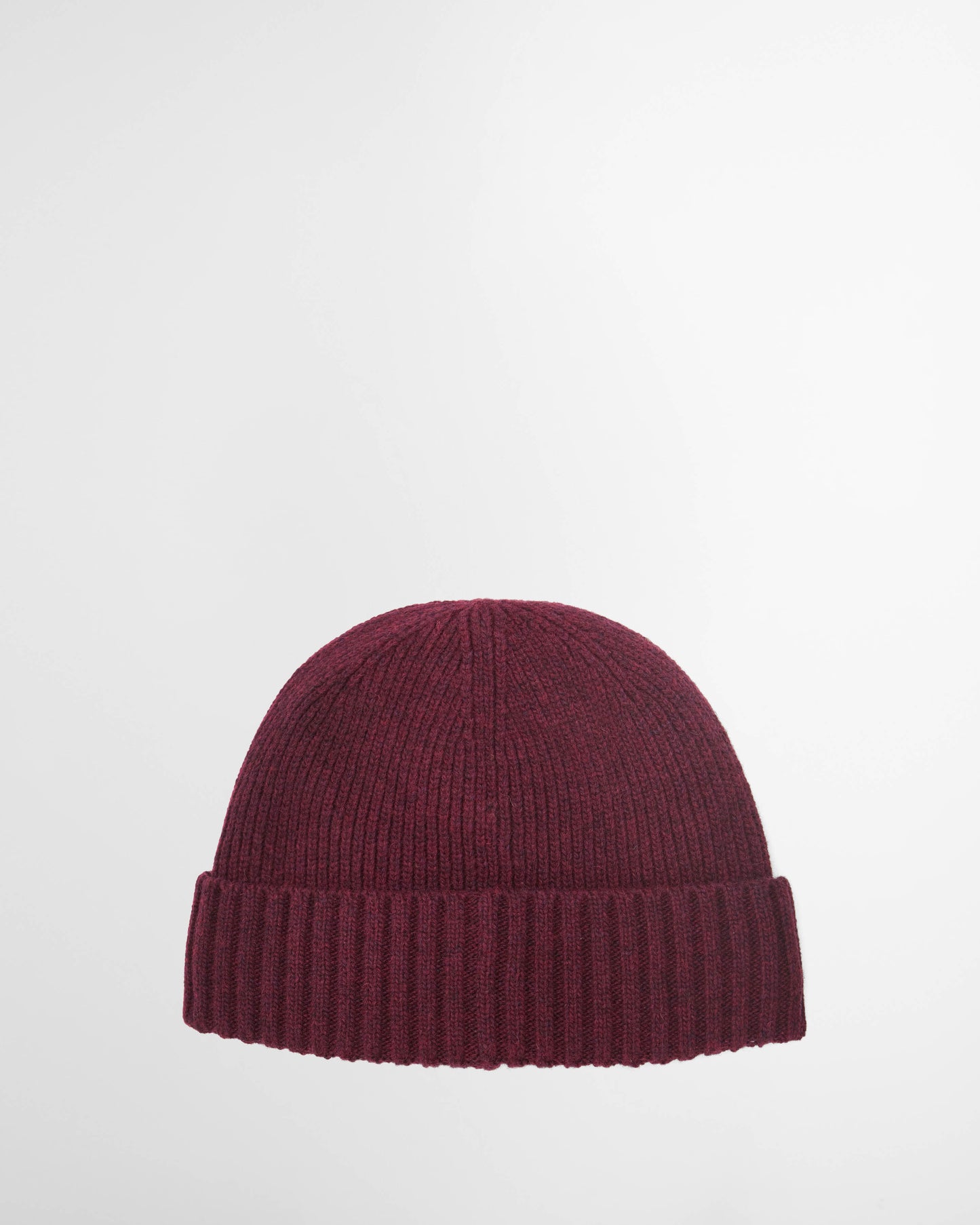 Barbour Carlton Mens Beanie - Bordeaux | CHO | Designer Mens Beanies