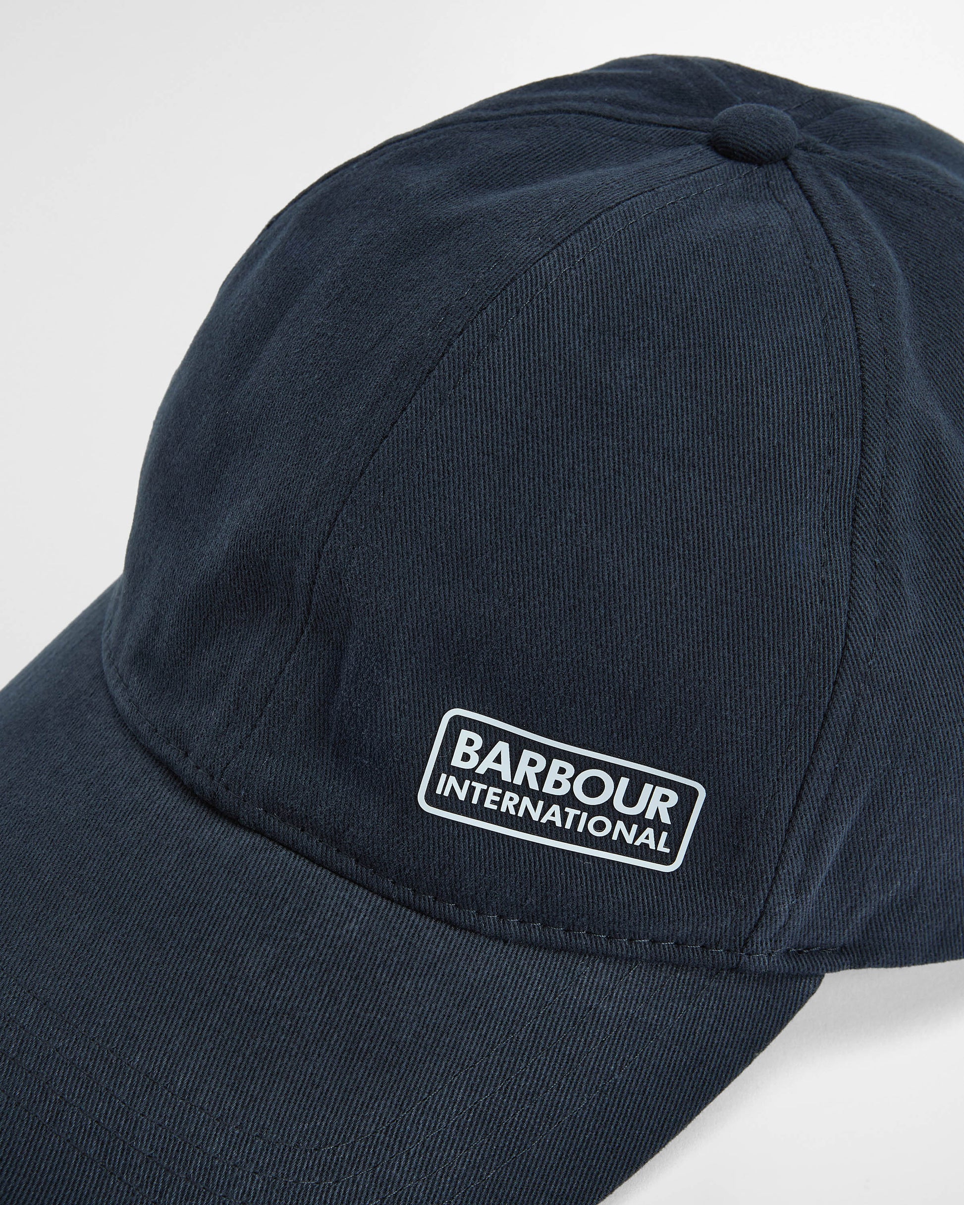 Barbour International Norton Drill Mens Cap - Navy | CHO | Designer Mens Baseball Caps