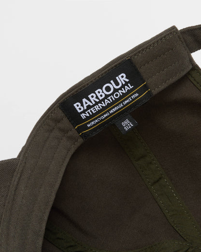Barbour International Norton Drill Mens Cap - Sage/Shadow
