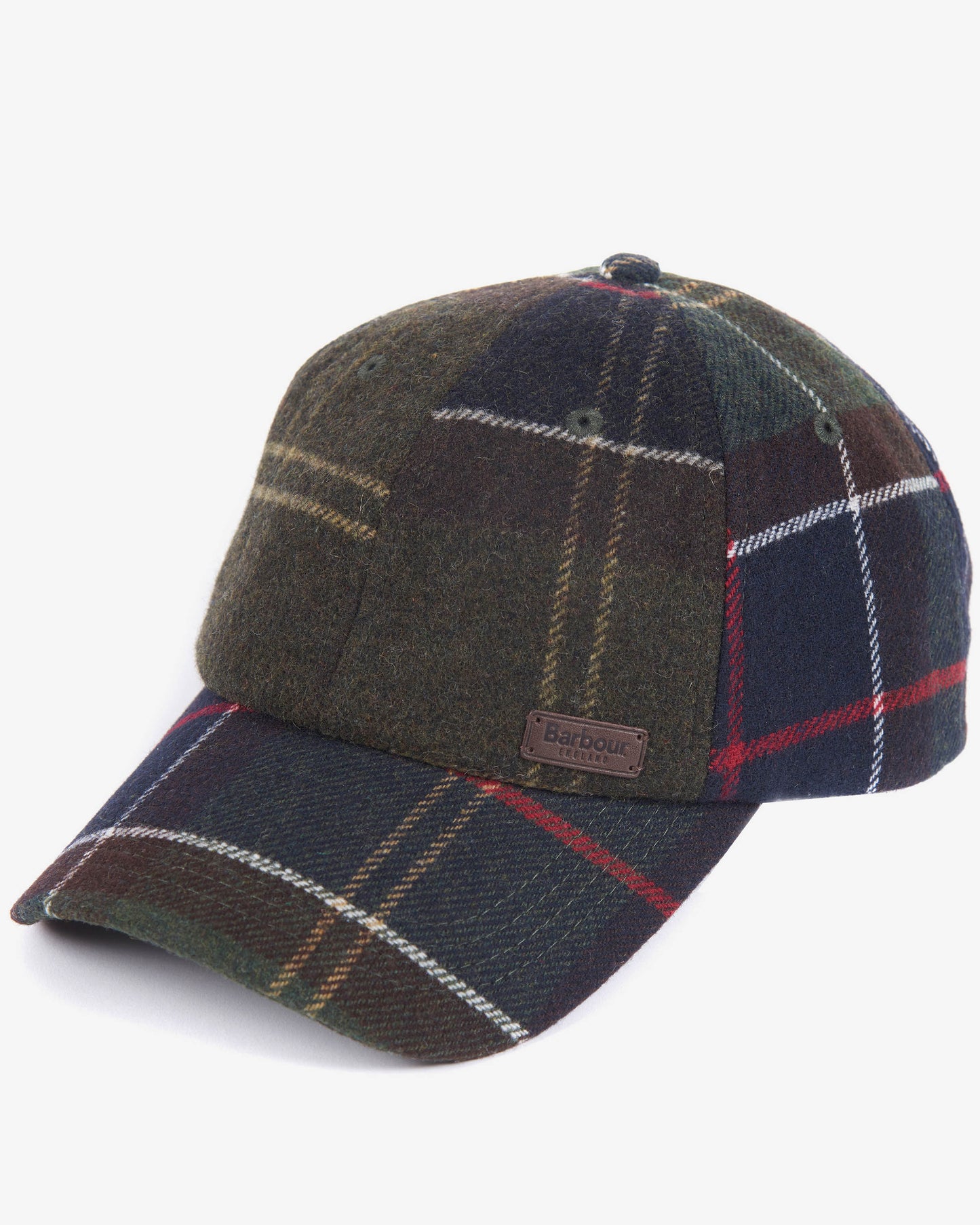 Barbour Galingale Mens Tartan Cap - Classic Tartan | CHO | Designer Mens Tartan Cap